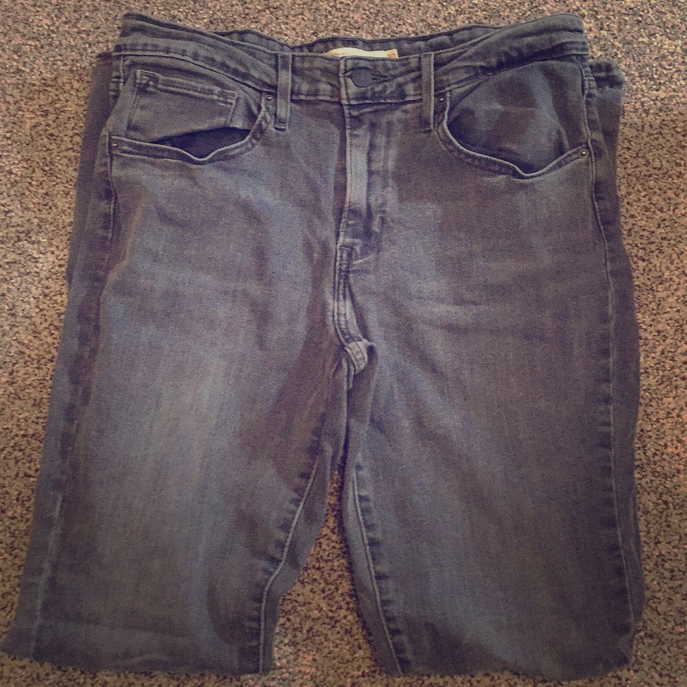 721 High Rise Skinny Grey